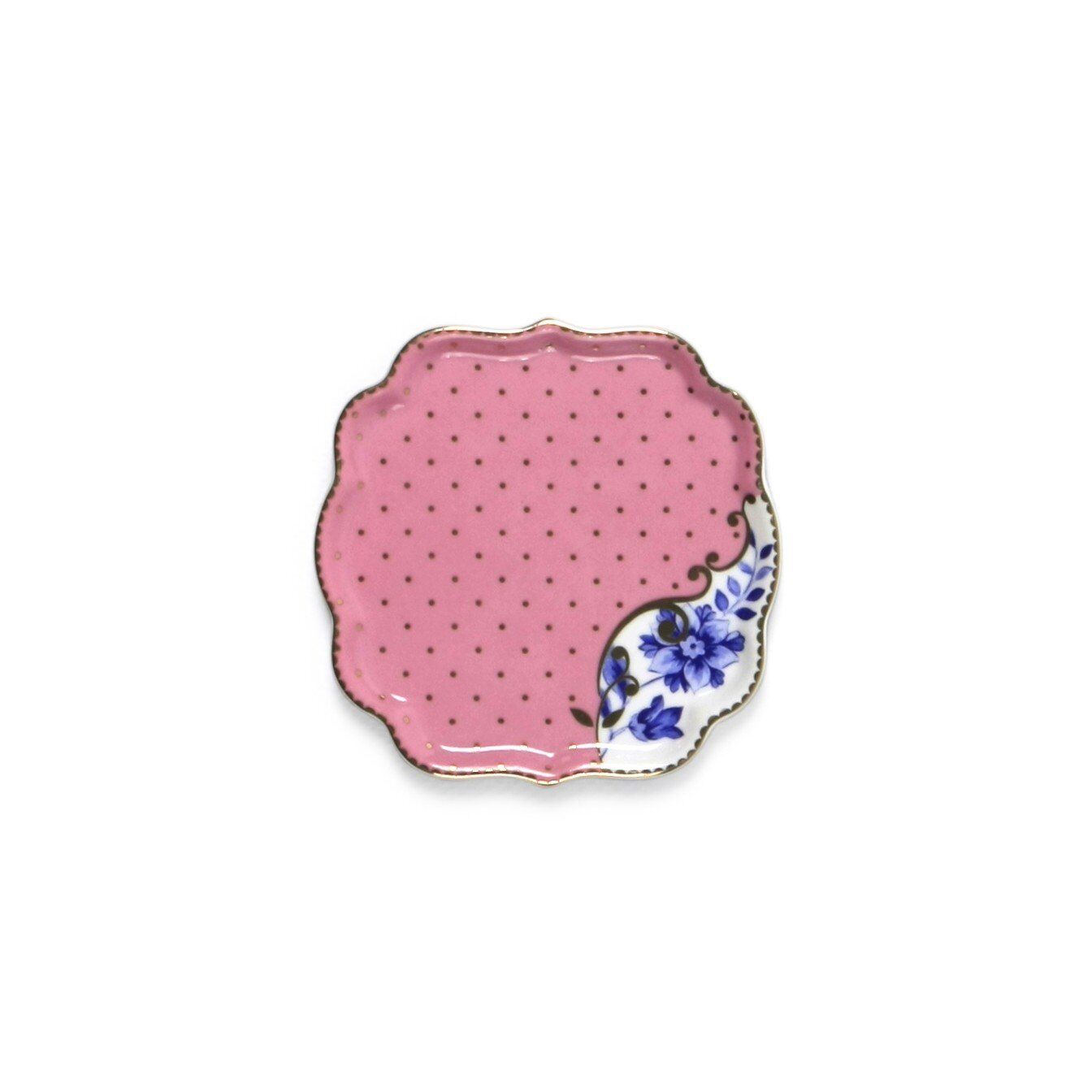 Royal Pembe Çay Tabağı