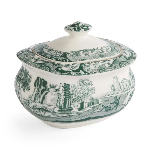 Heritage Green Italian Şekerlik - kapaklı