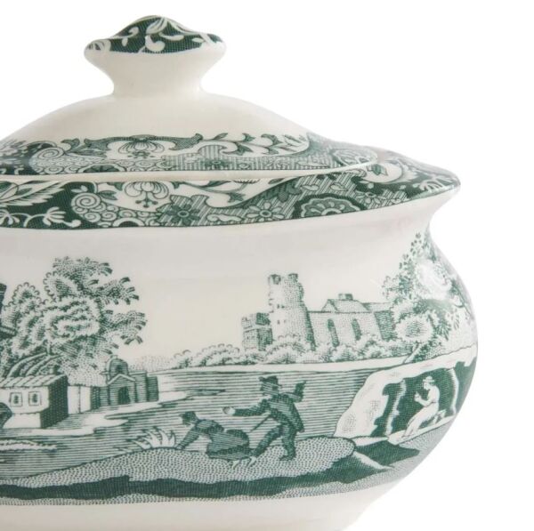 Heritage Green Italian Şekerlik - kapaklı
