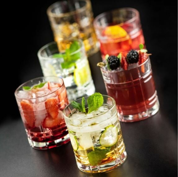 RCR Any 6'lı Viski Bardağı Seti 340 ml