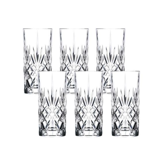 RCR Melodia 6'lı Meşrubat Bardağı Seti 360 ml