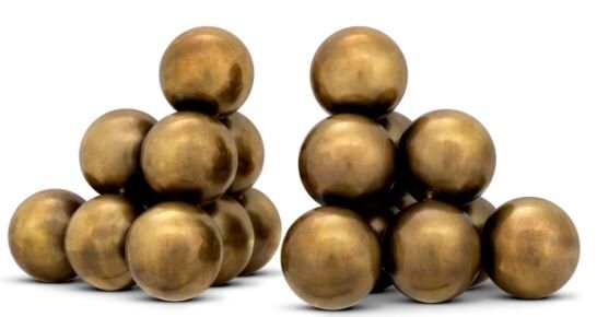 Bookend Carioca set of 2