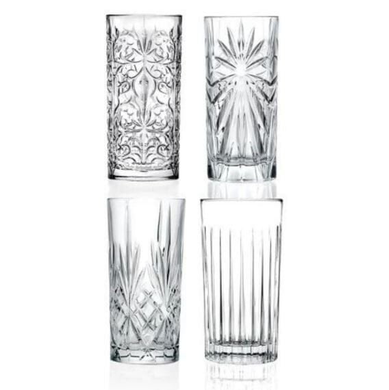 RCR Mixology 4'lü Meşrubat Bardağı Seti 360 ml