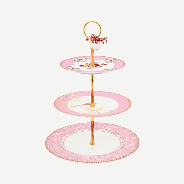 3lü Pip Pembe Stand