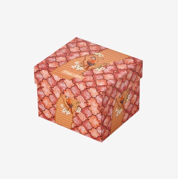 Turuncu Porselen Kupa 330 Ml