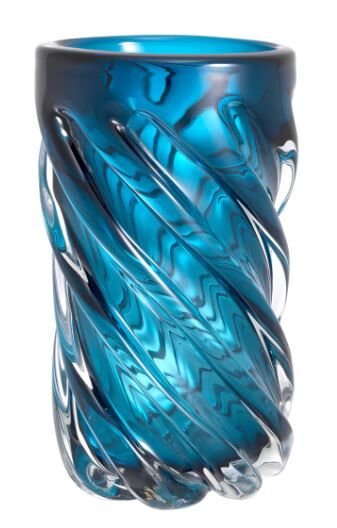 Vase Angelito L blue
