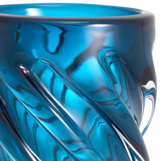Vase Angelito L blue