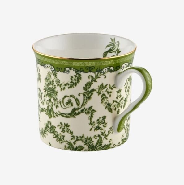 Yeşil Porselen Kupa 300 Ml