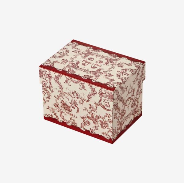 Kırmızı Porselen Kupa 300 Ml