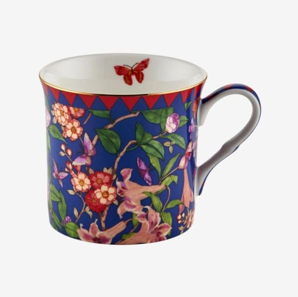 Mavi Porselen Kupa 300 Ml