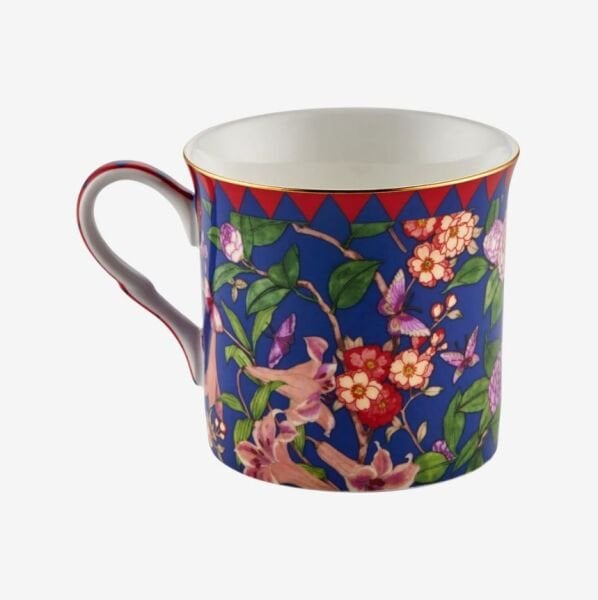 Mavi Porselen Kupa 300 Ml