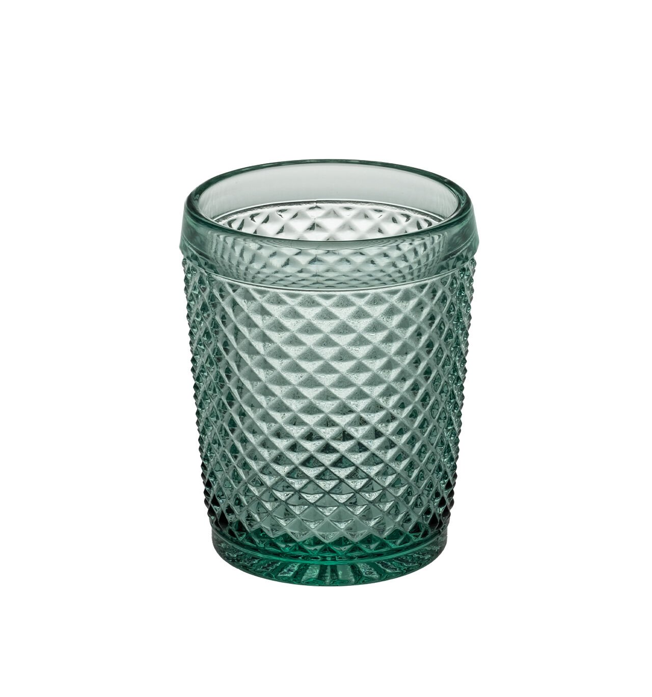 BICOS Yeşil Dörtlü Su Bardağı Seti 280 ml