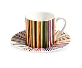 Stripes Jenkins 156 2 li Kahve Fincan ve Tabağı