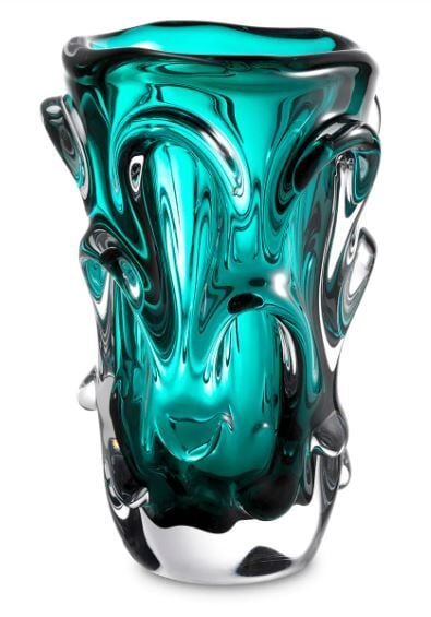 Vase Aila L turquoise