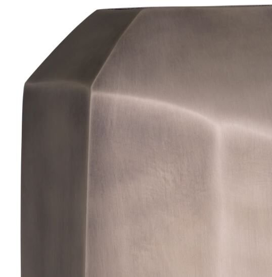 Vase Linos S matte nickel