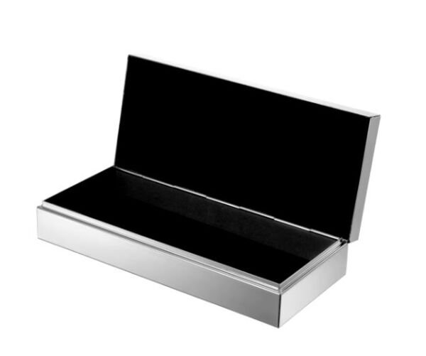 Box Chaya silver finish