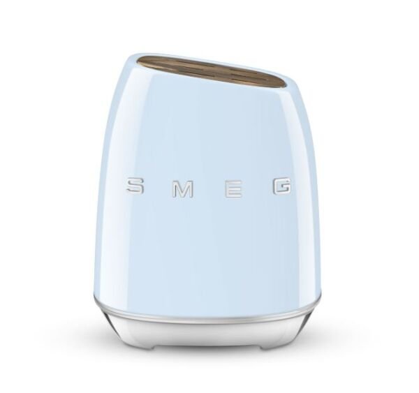 Retro Standlı Bıçak Seti Pastel Mavi