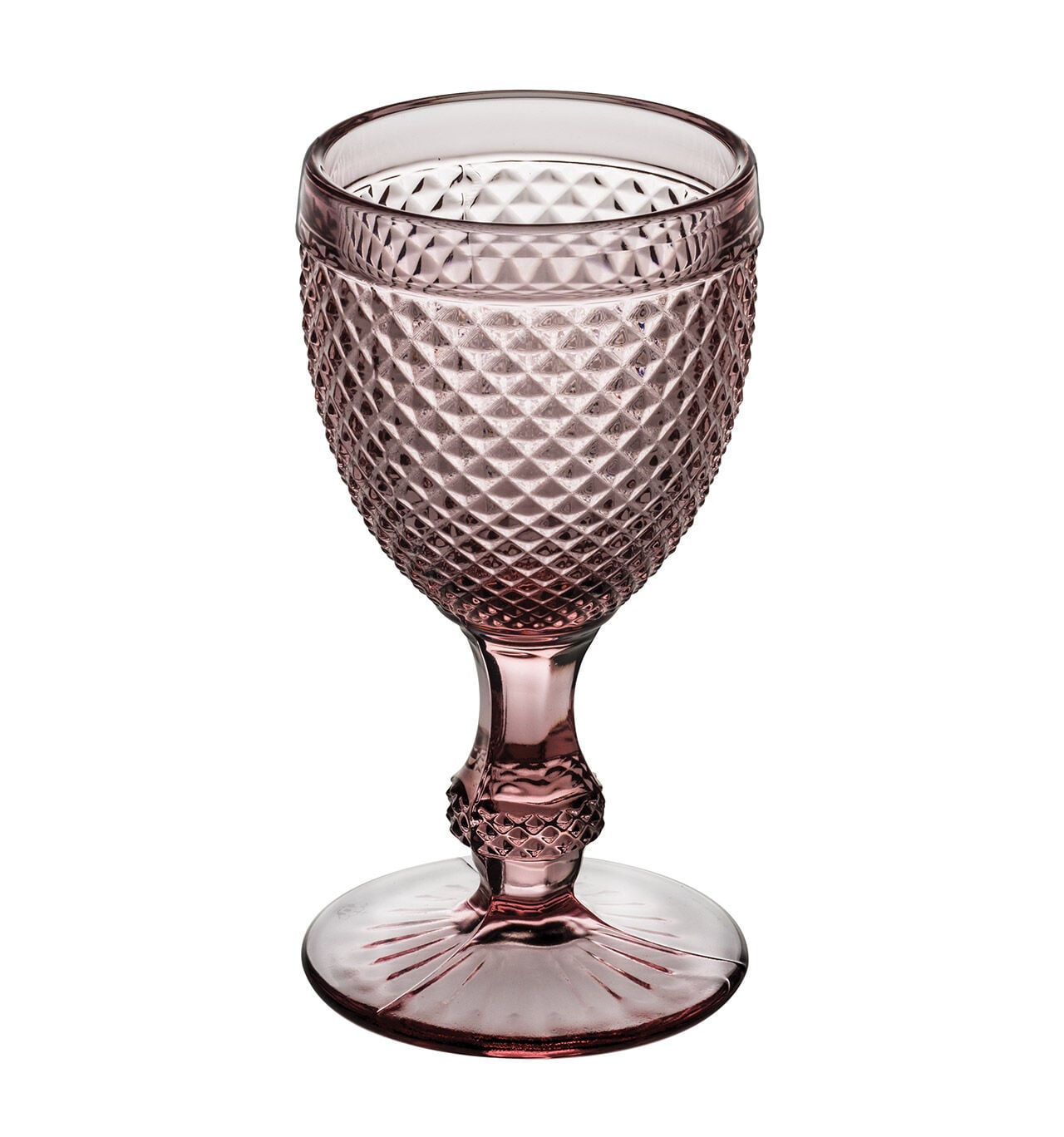 BICOS Pembe Dörtlü Kadeh Seti 280 ml