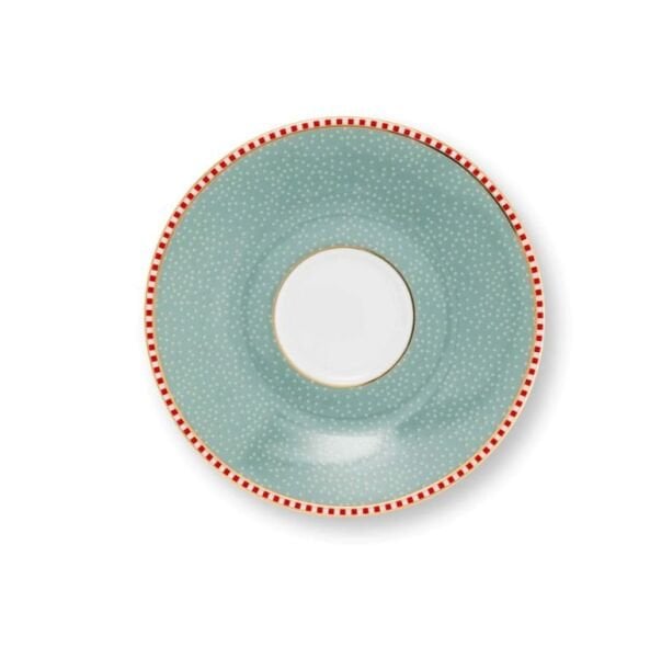 Blooming Tales Mavi İkili Kahve Fincanı Seti 120 ml