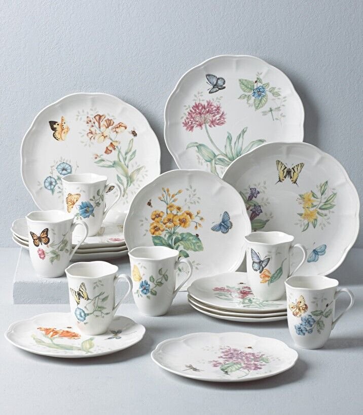 Butterfly 6 Kişilik Yemek Takımı, 18 Parça