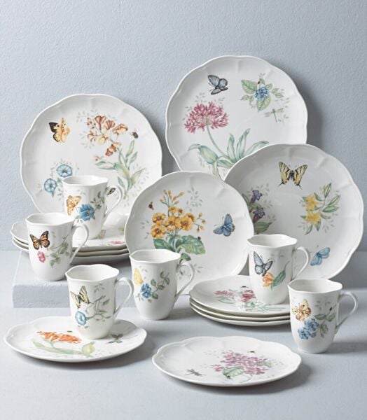 Butterfly 6 Kişilik Yemek Takımı, 18 Parça