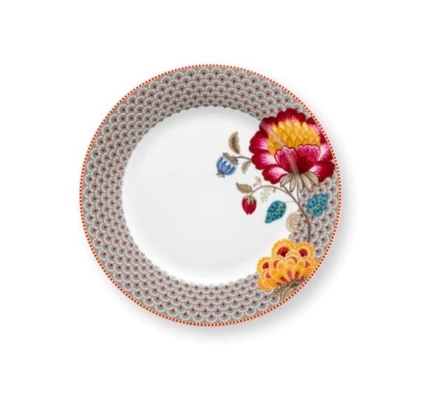 Blooming Tales Haki Yemek Tabağı 26.5 cm