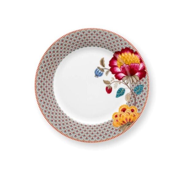 Blooming Tales Haki Yemek Tabağı 26.5 cm