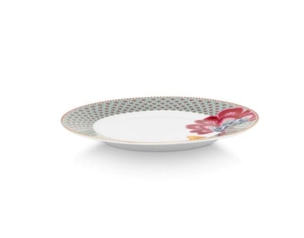 Blooming Tales Mavi Kahvaltı Tabağı 21cm