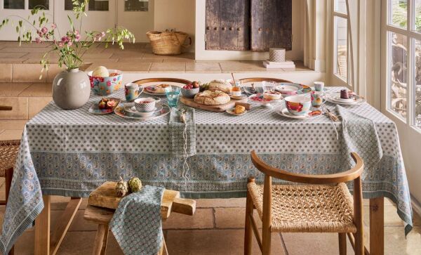 Blooming Tales Mavi Kahvaltı Tabağı 23cm