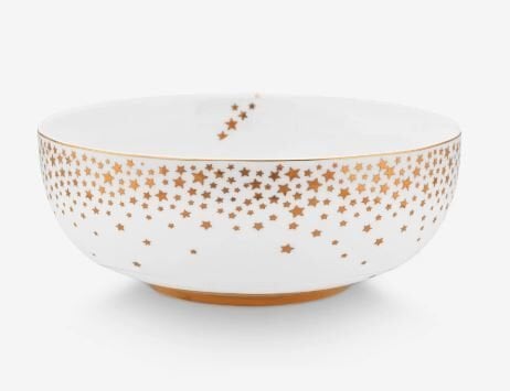 Beyaz Porselen Salata Kasesi 15 Cm