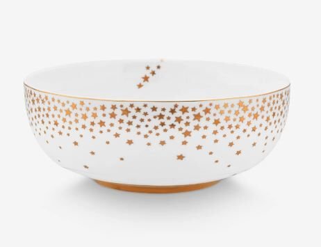 Beyaz Porselen Salata Kasesi 15 Cm