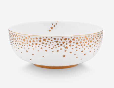 Beyaz Porselen Salata Kasesi 15 Cm