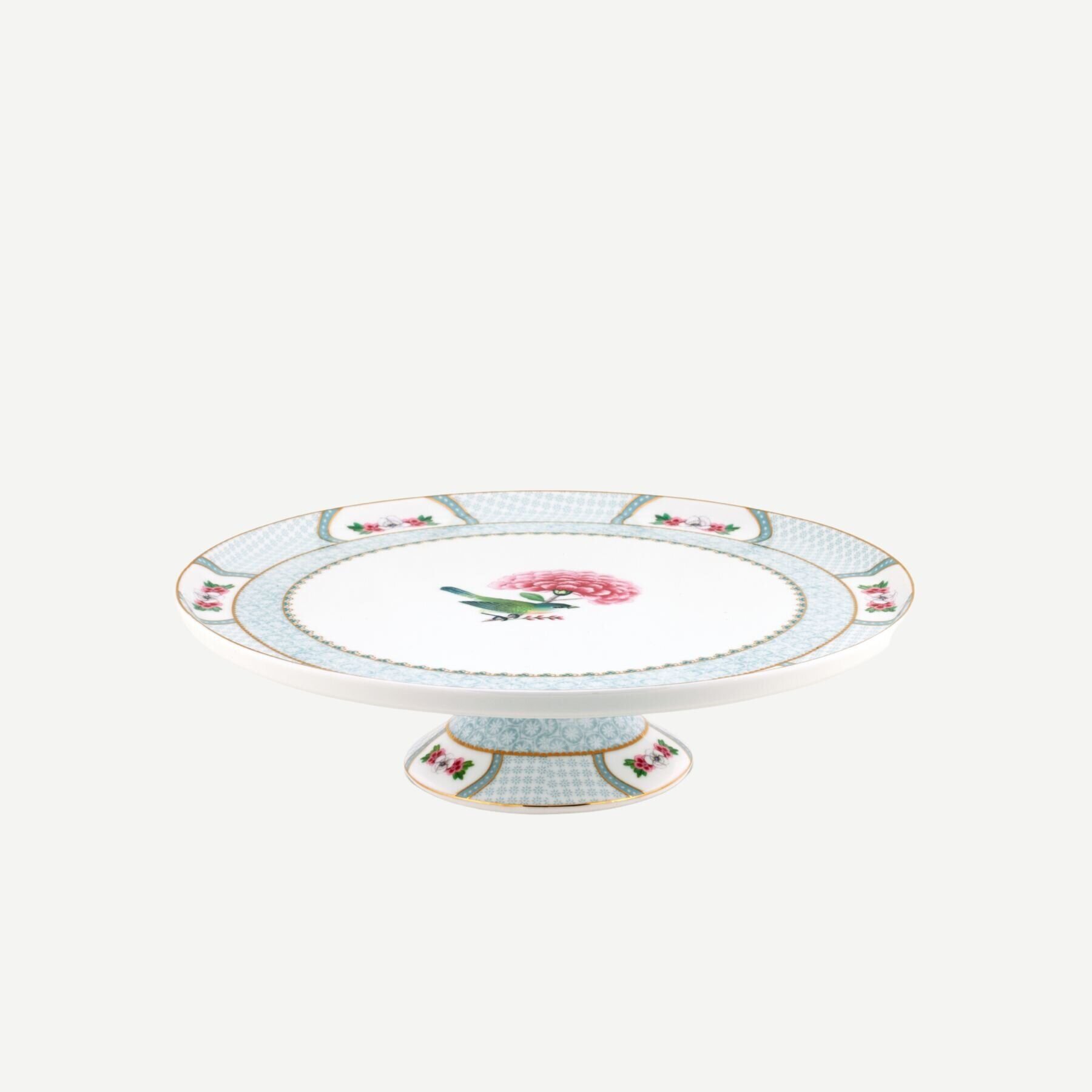 Blushing Birds Beyaz Kek Standı