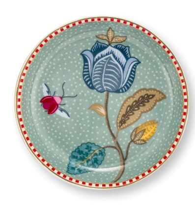 Fantasy Blooming Tales Mavi Çay Tabağı 9 cm