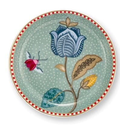 Fantasy Blooming Tales Mavi Çay Tabağı 9 cm