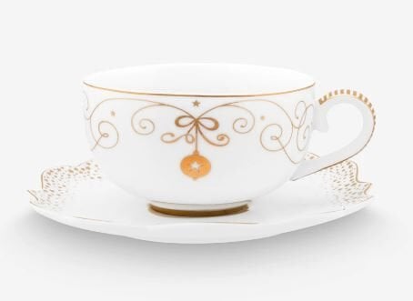 Beyaz Porselen Kahve Fincanı 125 Ml