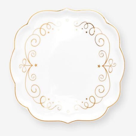 Beyaz Porselen Çay Tabağı 10 Cm