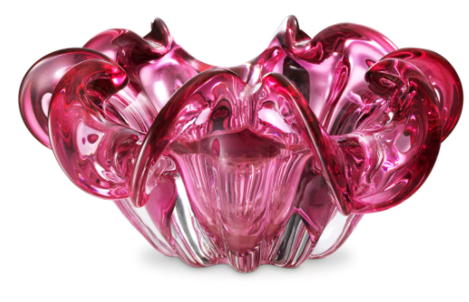 Bowl Triada Pink Galss