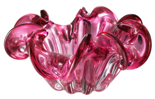 Bowl Triada Pink Galss