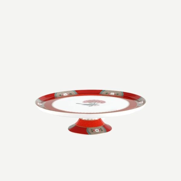 Blushing Birds Kırmızı  Kek Standı