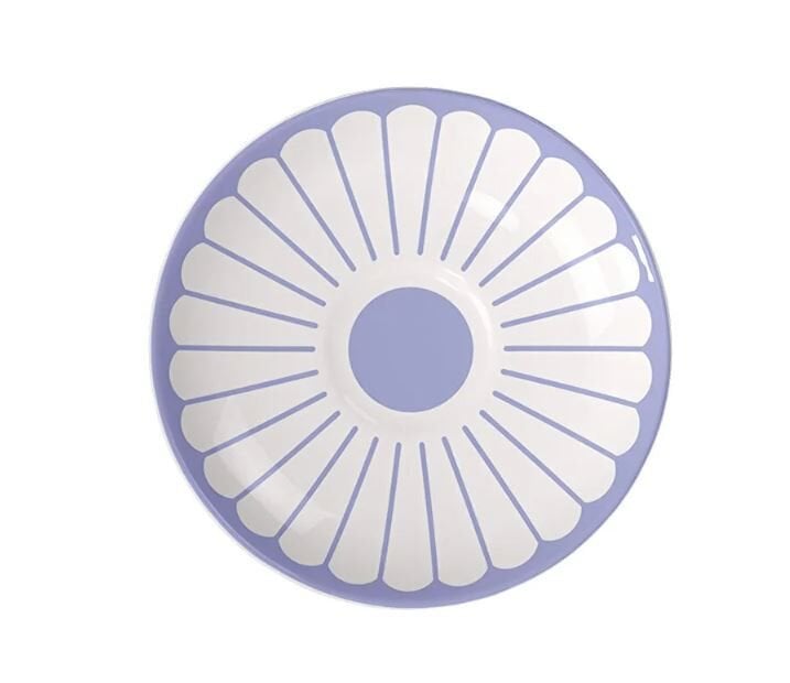 Fleur Bleu Mavi Porselen Türk Kahvesi Fincan Tabağı