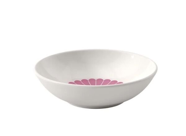 Fleur Cassis Pembe Porselen Kase 13 cm