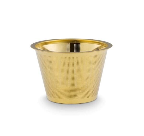 Love Birds Kırmızı/Pembe Çizgili İkili Tek Kişilik Çay Seti 250 ml