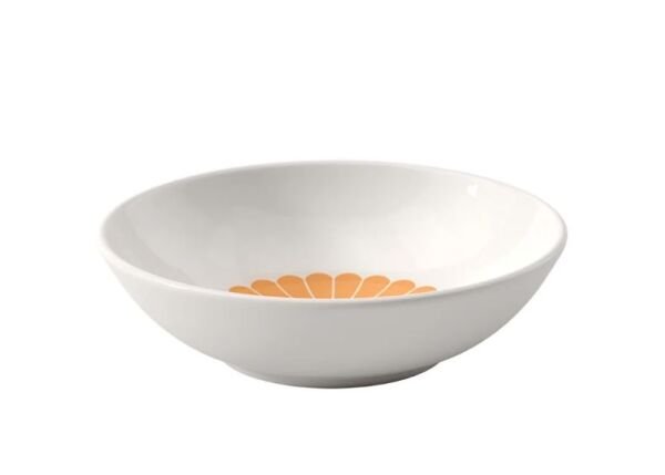 Fleur Soleil Turuncu Porselen Kase 13 cm