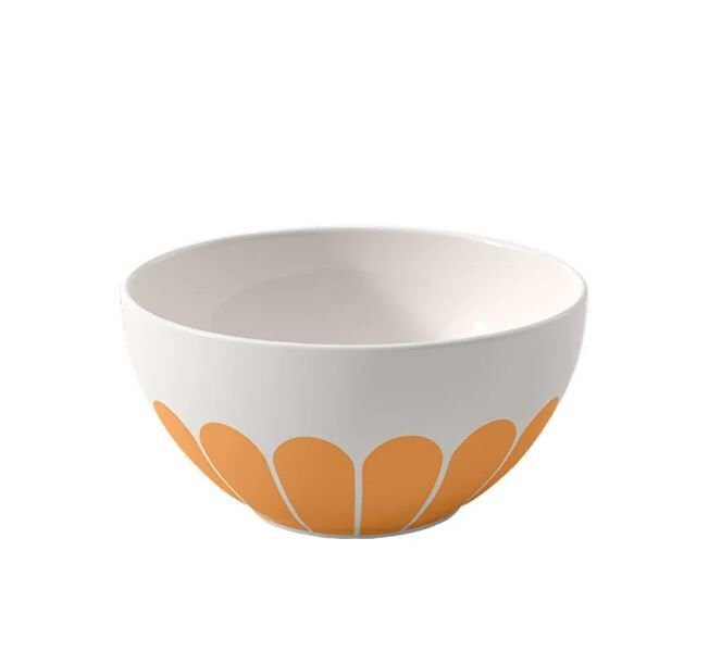 Fleur Soleil Turuncu Porselen Kase 14 cm