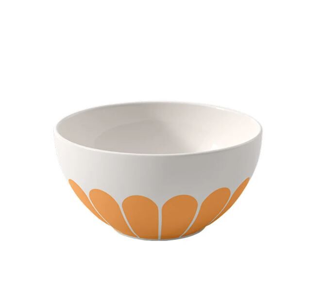 Fleur Soleil Turuncu Porselen Kase 14 cm