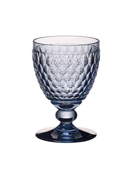 BOSTON COLOUR KIRMIZI SARAP KADEHI 132 MM  MAVI